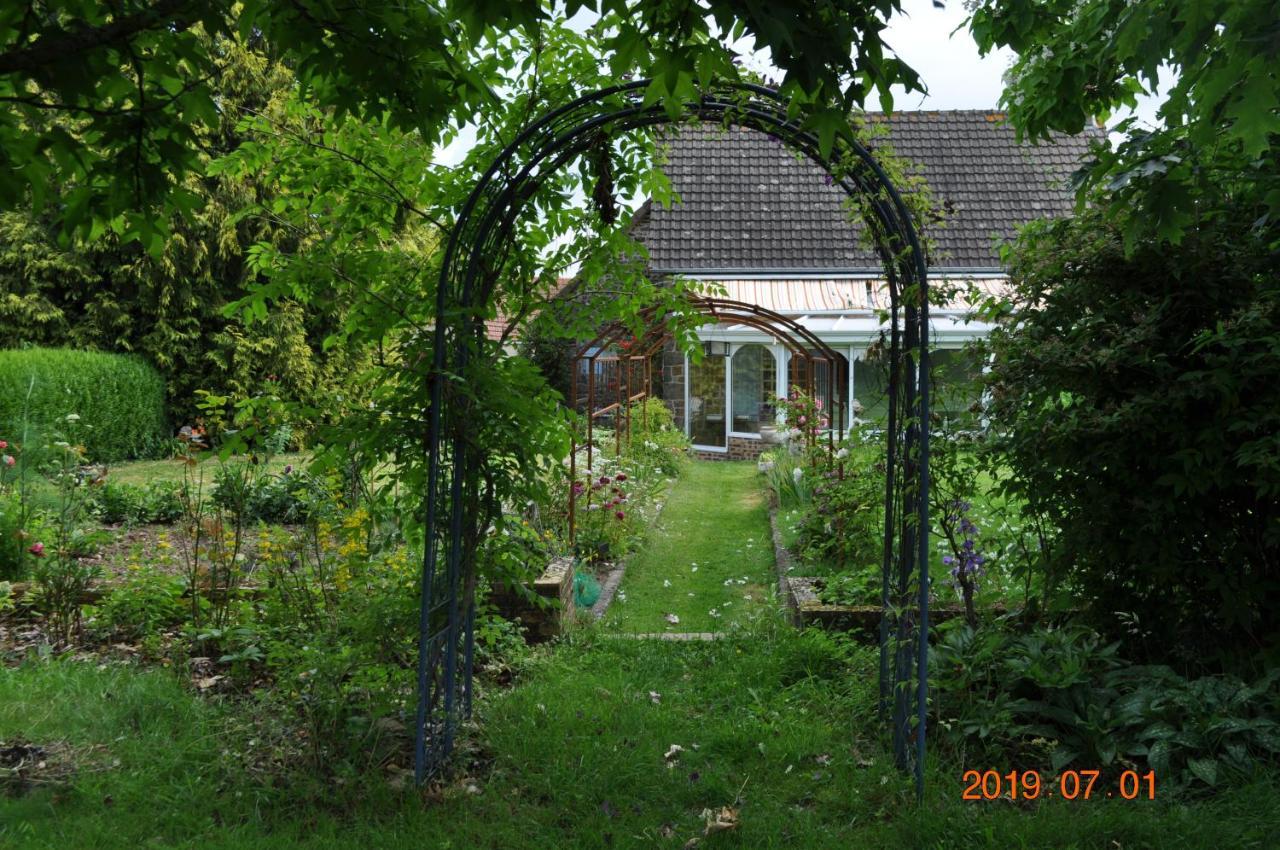 Ma maison bleue Saint-Brice-sous-Ranes Extérieur photo