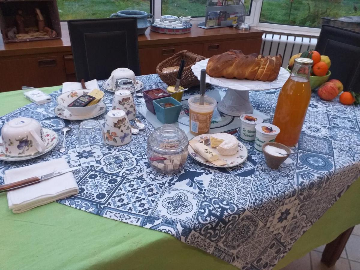 Ma maison bleue Saint-Brice-sous-Ranes Extérieur photo