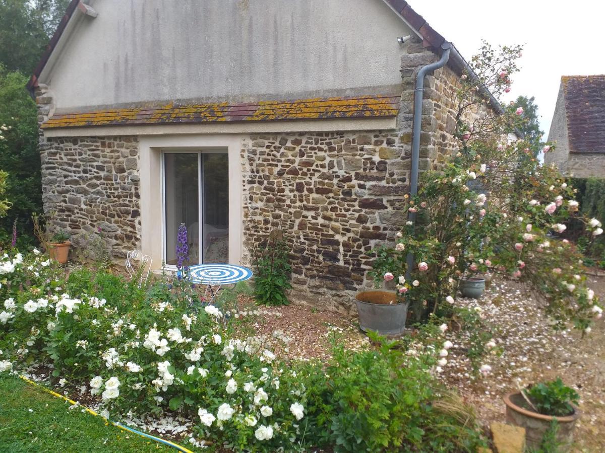 Bed and Breakfast Ma maison bleue à Saint-Brice-sous-Ranes Extérieur photo