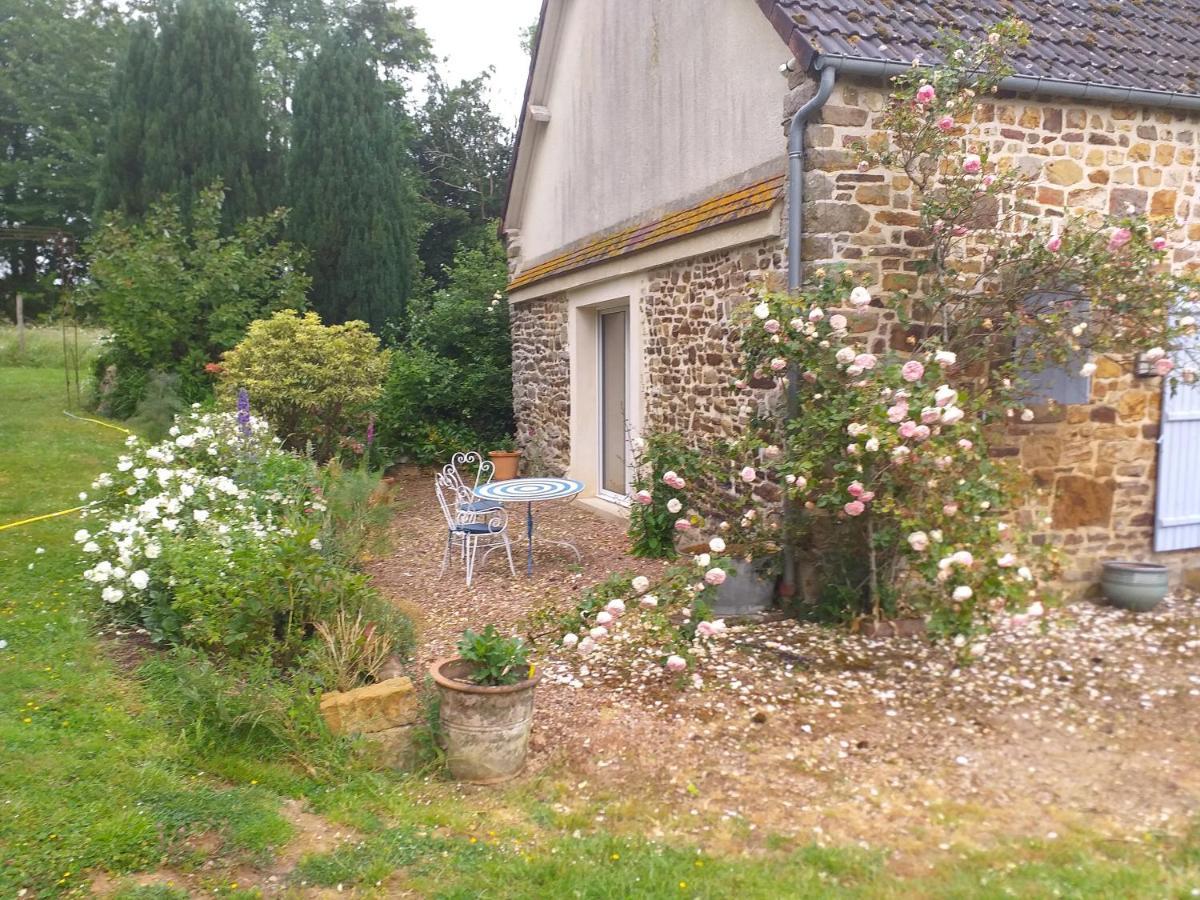 Ma maison bleue Saint-Brice-sous-Ranes Extérieur photo