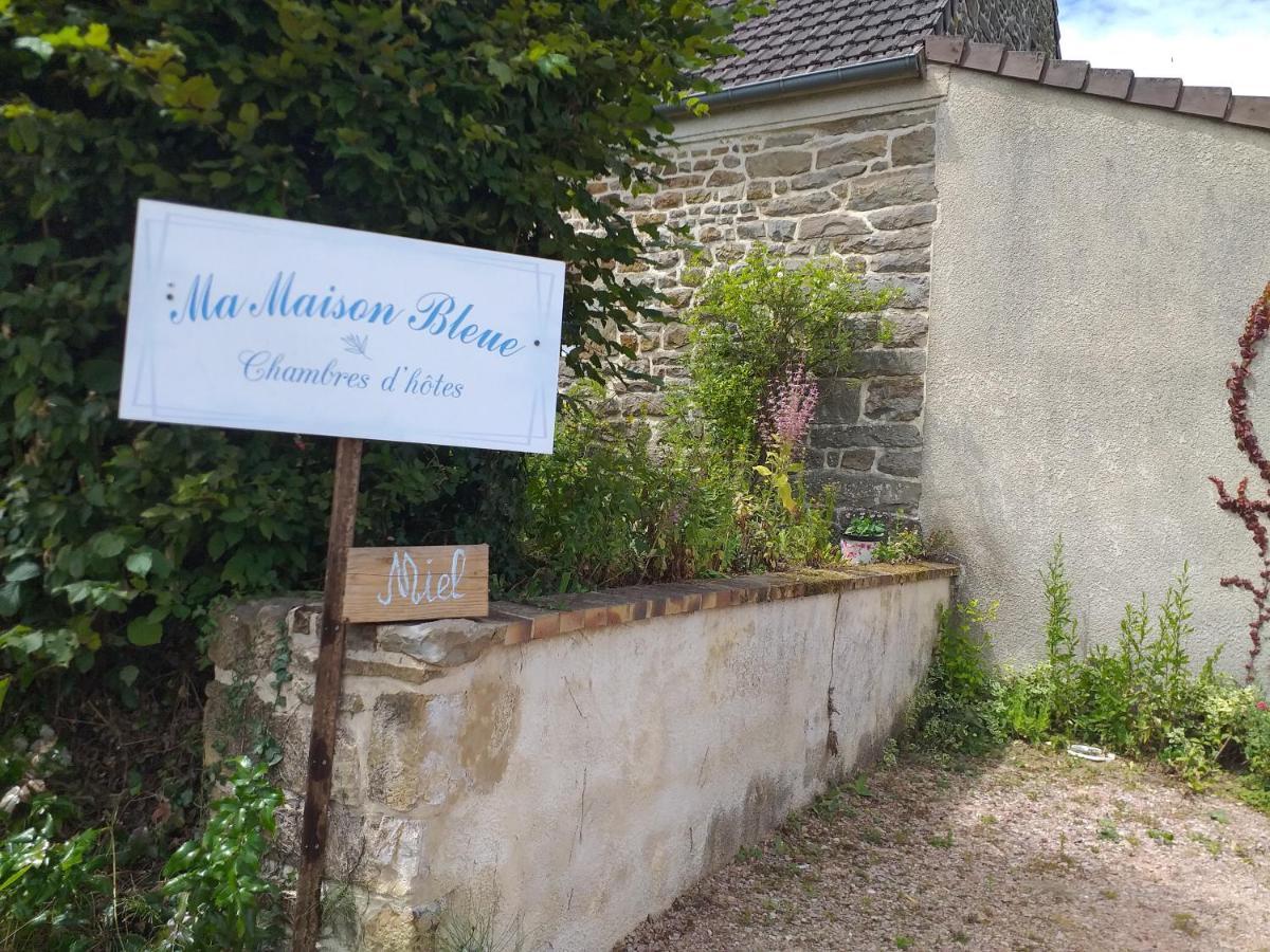 Bed and Breakfast Ma maison bleue à Saint-Brice-sous-Ranes Extérieur photo