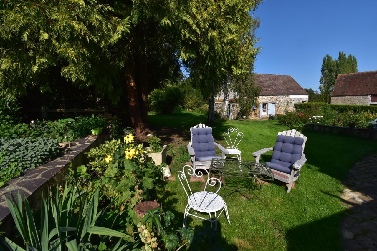 Ma maison bleue Saint-Brice-sous-Ranes Extérieur photo