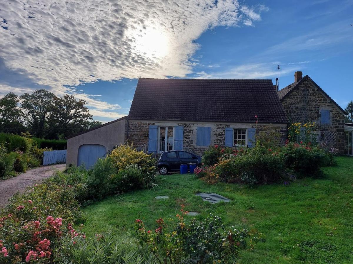Ma maison bleue Saint-Brice-sous-Ranes Extérieur photo